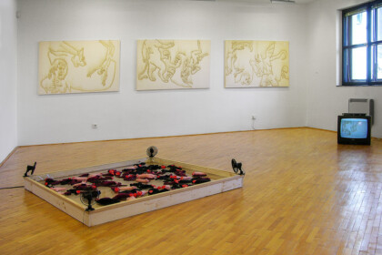 Naslepo kráčať, room 19_21, Galerie nationale, Banska Bystrica, Slovaquie, 2008